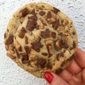 Gluten-free toffee cookie from Milk Jar Cookies